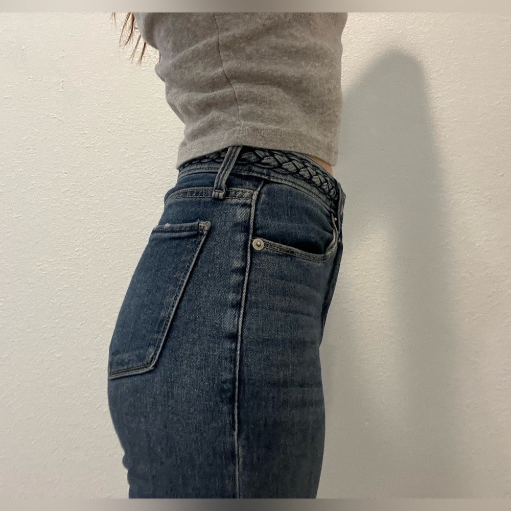 Abercrombie & Fitch | High Rise Super Skinny Ankle Curve Love